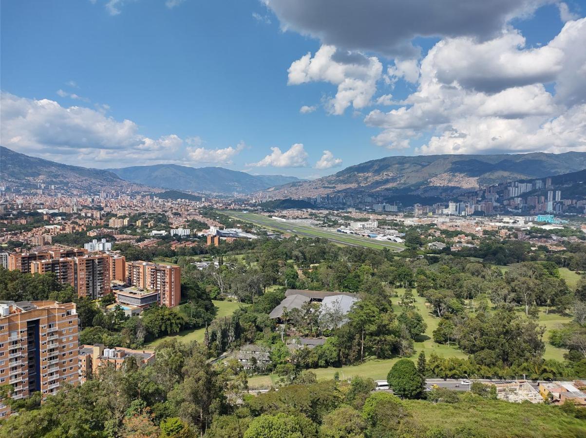Hermoso Apartamento Con Vista A Todo Medellin Exterior photo