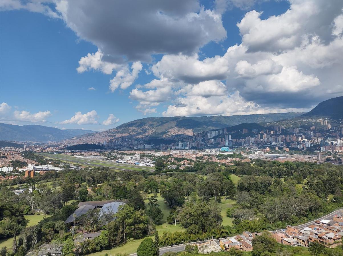 Hermoso Apartamento Con Vista A Todo Medellin Exterior photo