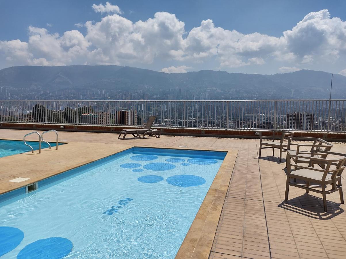 Hermoso Apartamento Con Vista A Todo Medellin Exterior photo